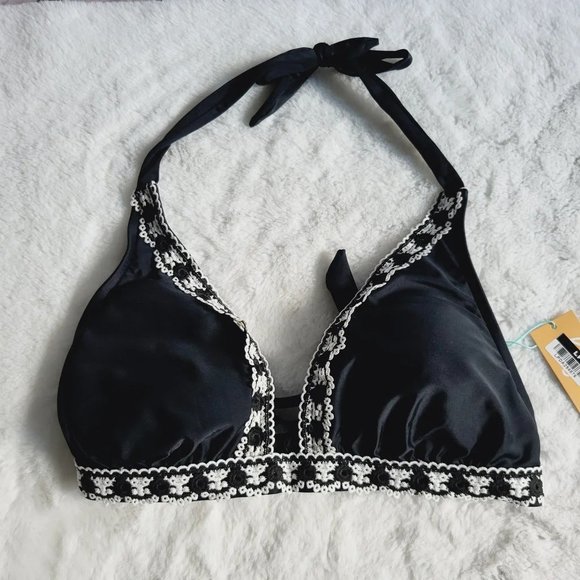 Swim Womens Crochet Detail Bikini Top Poshmark